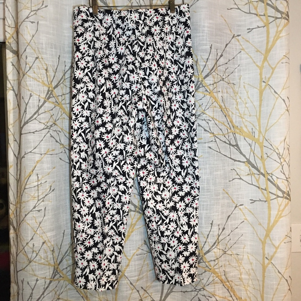 Daisy Print Pants